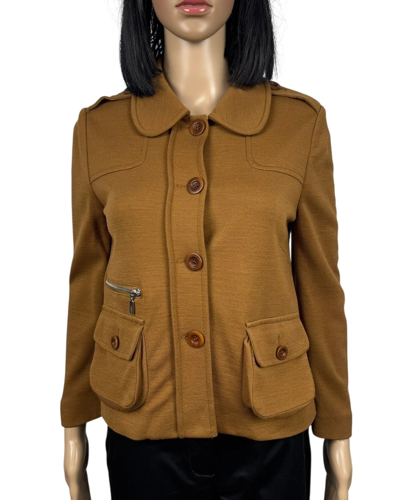 See by Chloe See By Chloe Acrylic Wool Jacket Collared size US4 I40 Size S / US 4 / IT 40 - 2 Thumbnail