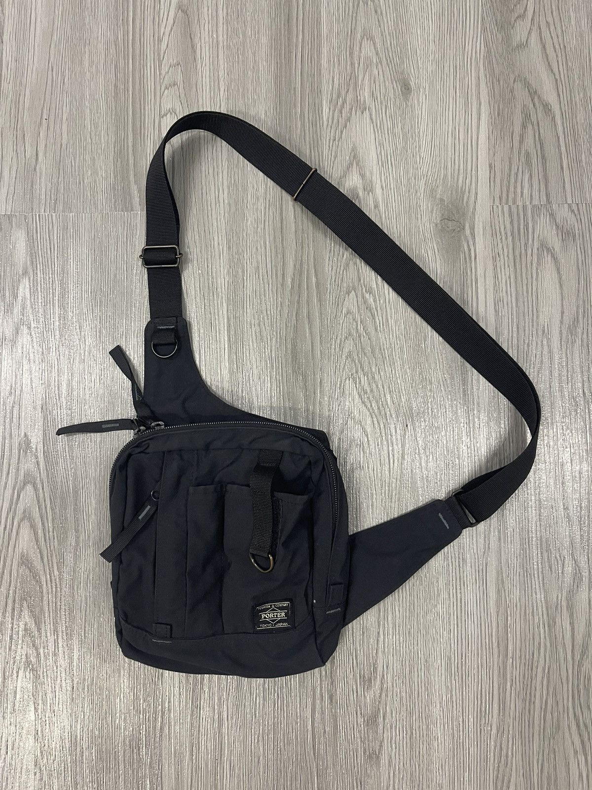 Archival Clothing x Porter Yoshida Porter Japan Tech Crossbody Bag in Blue, Men's