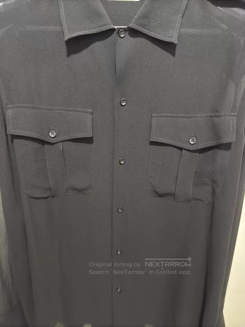 Saint Laurent Paris Saint Laurent Paris size 42 Mulberry Silk Shoulder Patch Bl Size US S / EU 44-46 / 1 - 4 Thumbnail