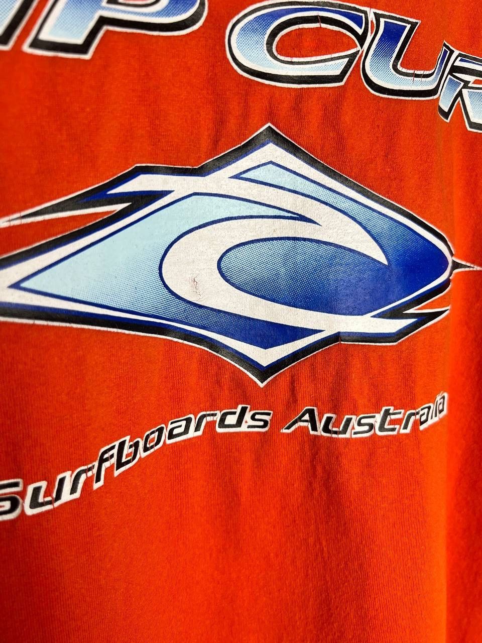 Ripcurl 90s Vintage Rip Curl Surfing Australia Orange Rare T-Shirt Size US L / EU 52-54 / 3 - 5 Thumbnail