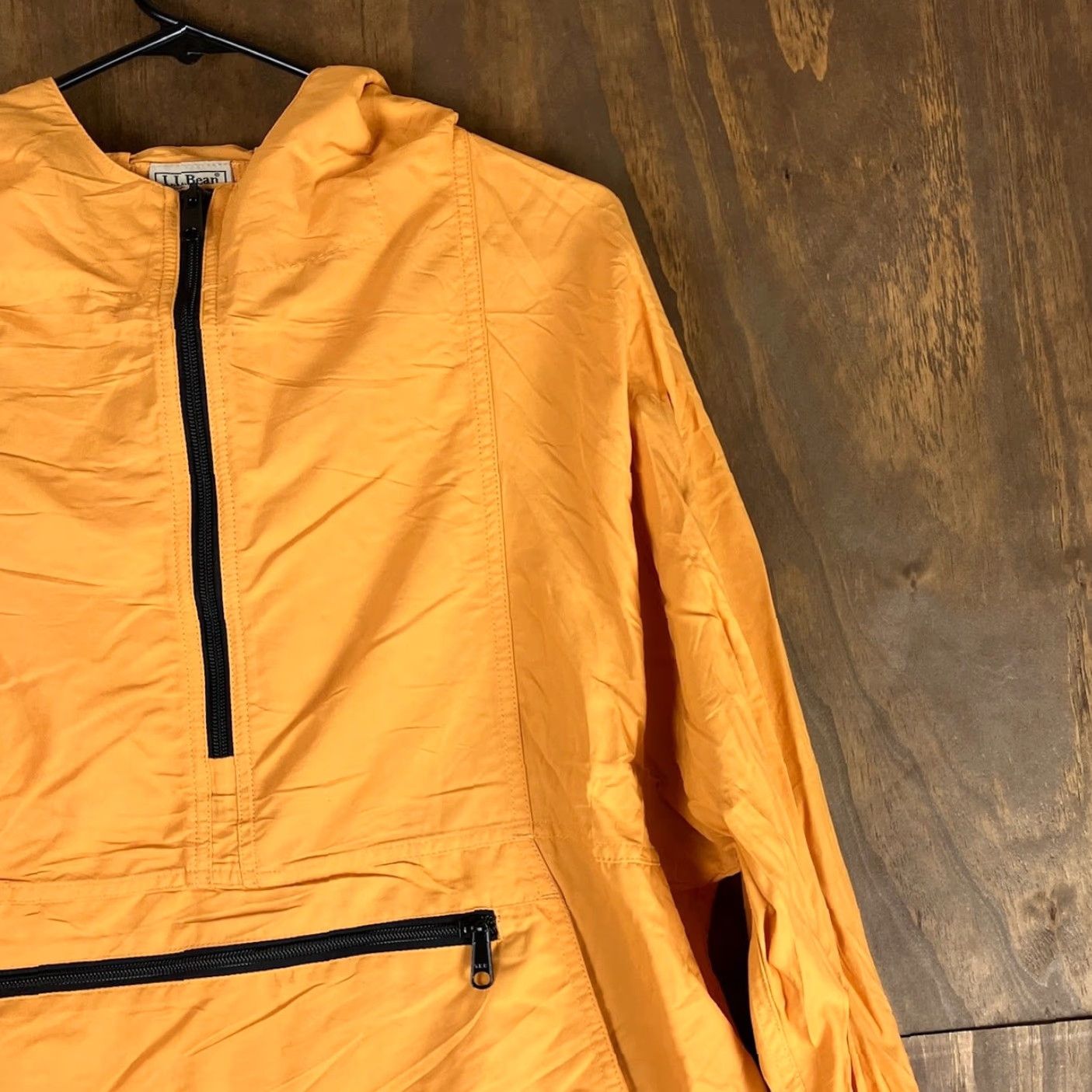 Vintage LL Bean Mens Jacket Yellow Mountain Classic Anorak Windbreaker 1/2 Zip Medium Size US M / EU 48-50 / 2 - 5 Thumbnail