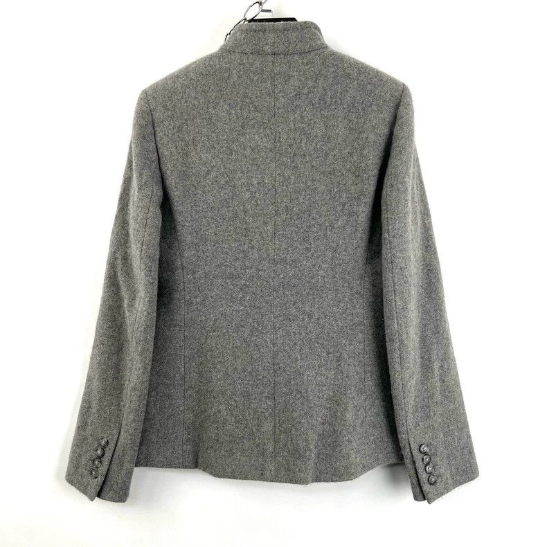 Max Mara Max Mara Grey cashmere blazer Size L / US 10 / IT 46 - 2 Thumbnail