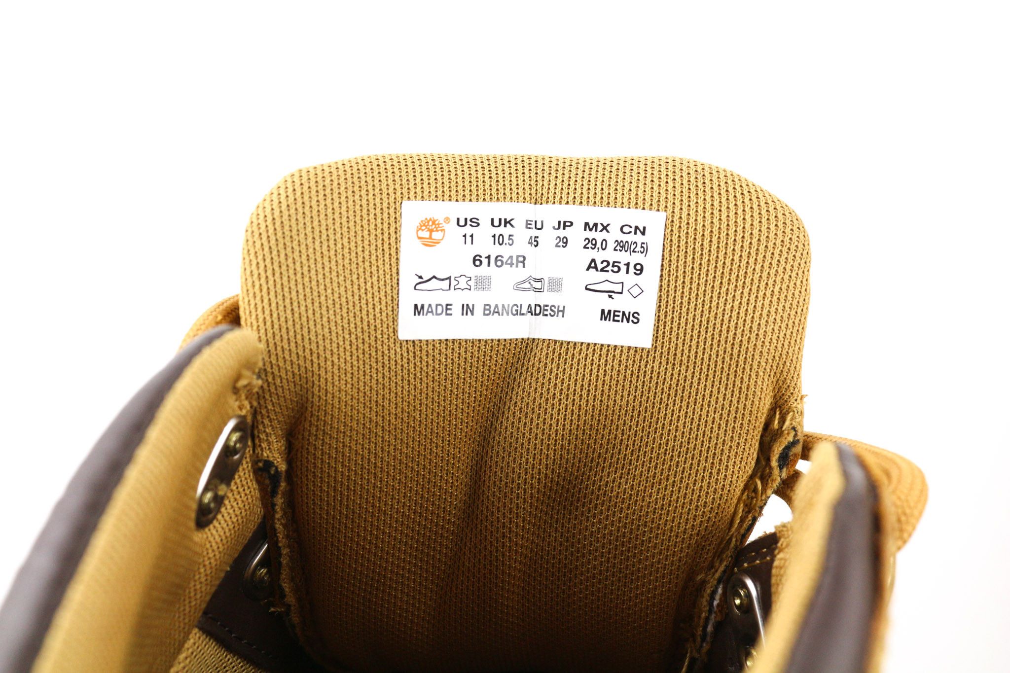 Timberland 6164R-A2519 EU45/45.5 Brown Leather Leisure 80575 Size US 12 / EU 45 - 12 Thumbnail