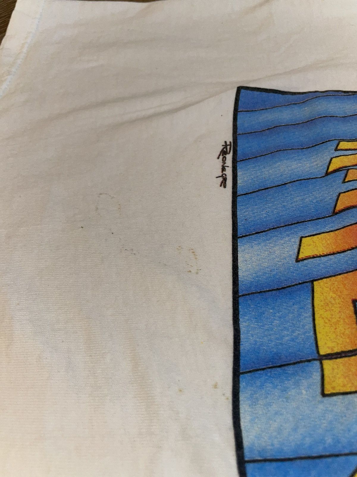 Grateful Dead VERY RARE 1989 Grateful Dead Summer Tour Tee Size US XL / EU 56 / 4 - 9 Thumbnail