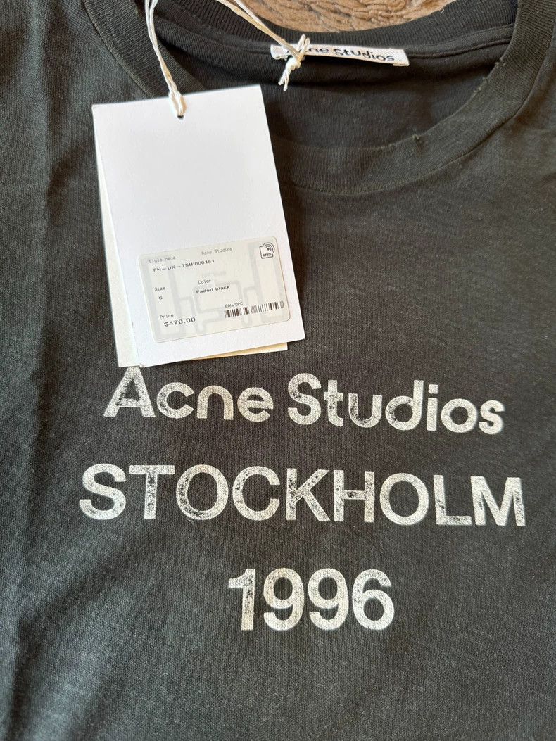 Acne Studios acne studios Black fitted short-sleeved shirt 2505-Nextarro Size US S / EU 44-46 / 1 - 3 Thumbnail