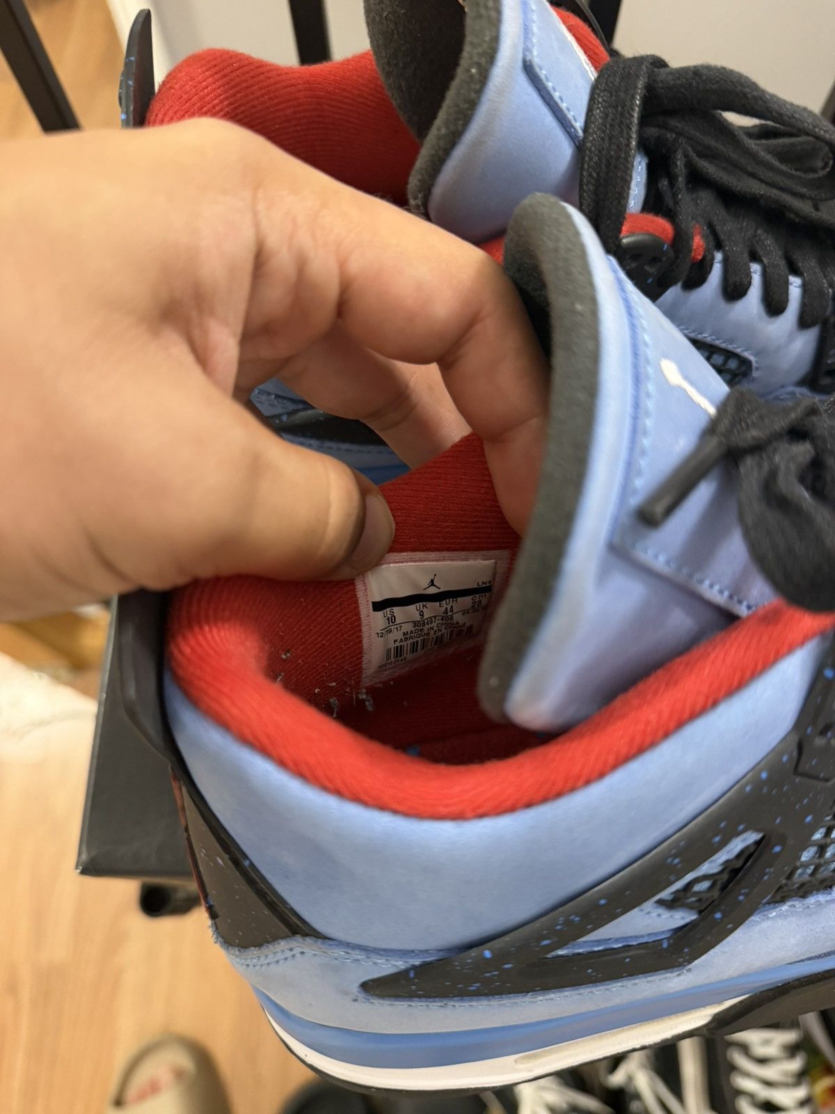 Jordan Brand × Travis Scott Travis Scott x Air Jordan 4 Retro Cactus Jack Size US 10 / EU 43 - 6 Thumbnail