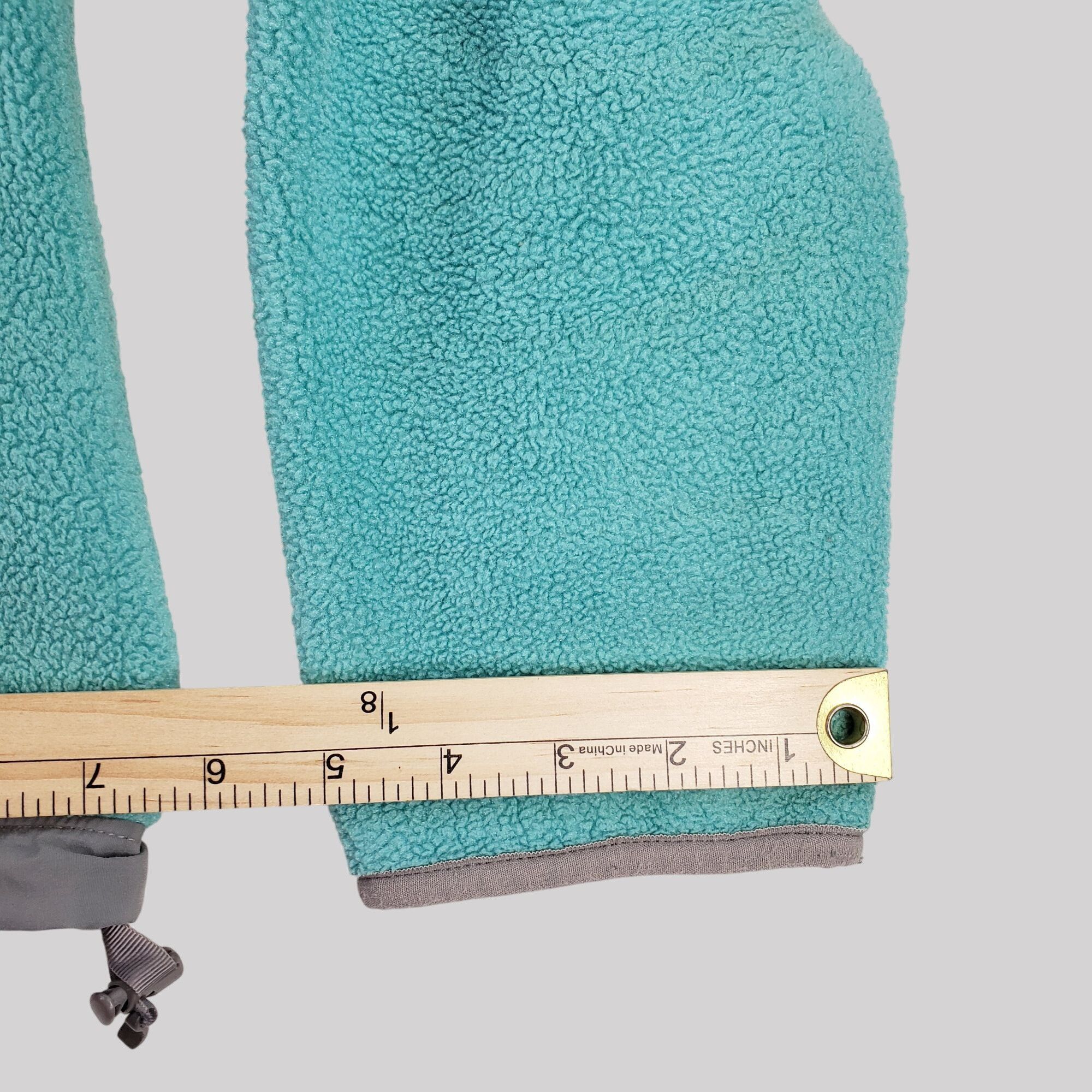 The North Face The North Face Womens Turquoise & Gray Full-Zip Fleece Jacke Size S / US 4 / IT 40 - 9 Thumbnail
