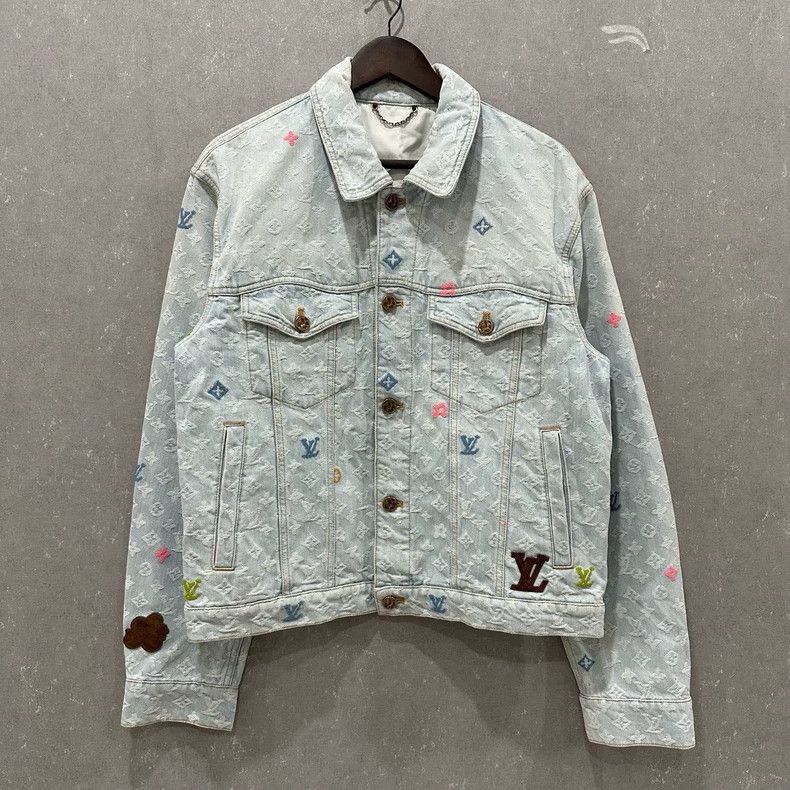 Louis Vuitton Co-branded Tyler denim jacket 2505-Nextarrow