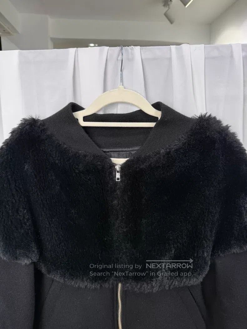 Noir Kei Ninomiya NOIR KEI NINOMIYA fur collar jacket short style| Size S / US 4 / IT 40 - 4 Thumbnail