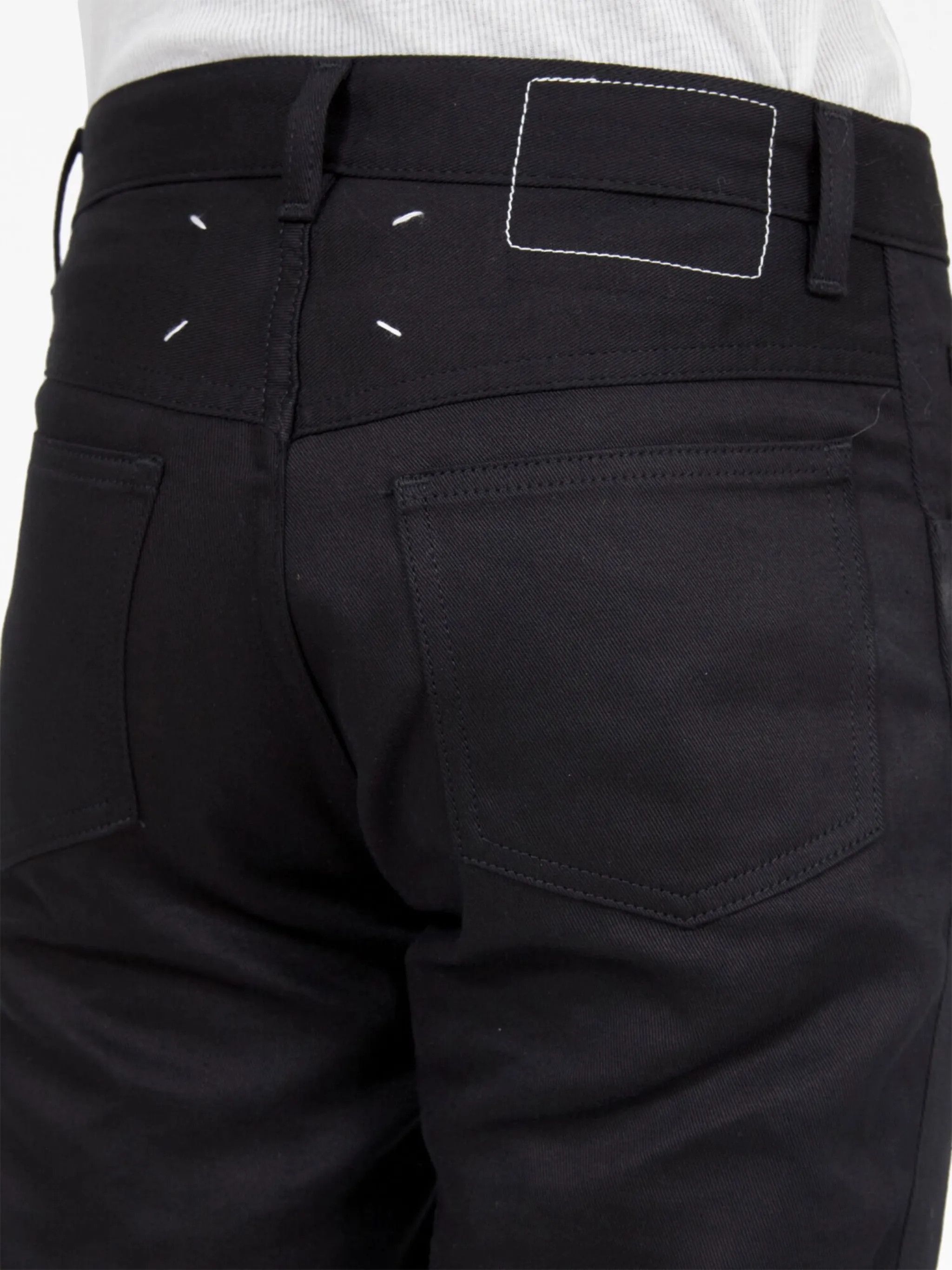 Maison Margiela oc11z0925 Skinny Jeans in Black Size US 30 / EU 46 - 7 Thumbnail