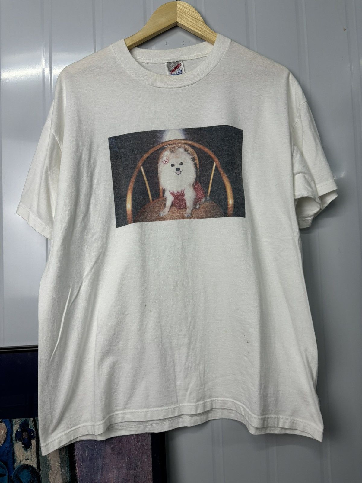 Vintage RARE! Vintage 90’s Dog Phototee Art Size US L / EU 52-54 / 3 - 2 Thumbnail