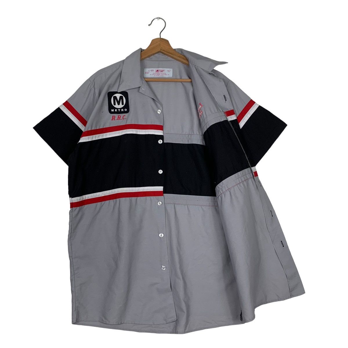 Red Kap RED KAP Made In Usa Colorblock Work Shirt #0354-C16 Size US L / EU 52-54 / 3 - 10 Thumbnail