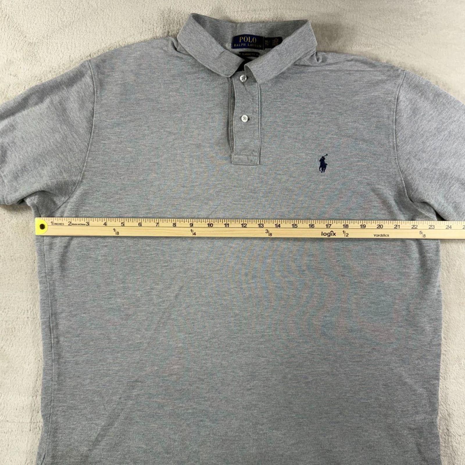 Polo Ralph Lauren Ralph Lauren Shirt Men's XL Grey Polo Short Sleeve Size US XL / EU 56 / 4 - 5 Thumbnail