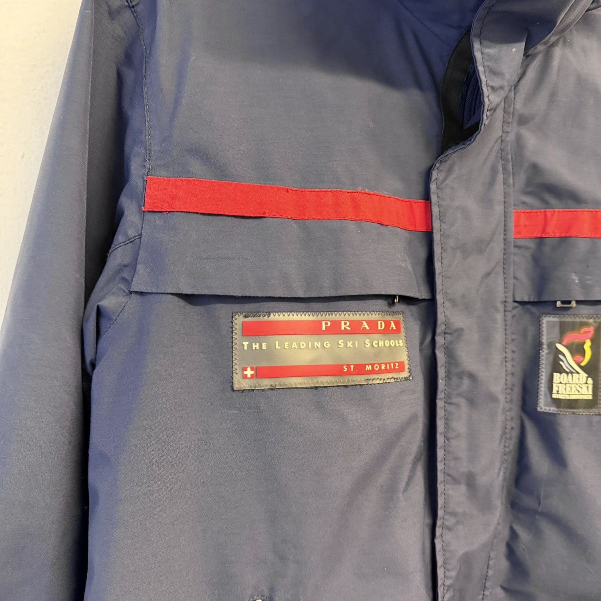 Prada Prada Linea Rossa ski jacket Gore-Tex Size US L / EU 52-54 / 3 - 3 Thumbnail