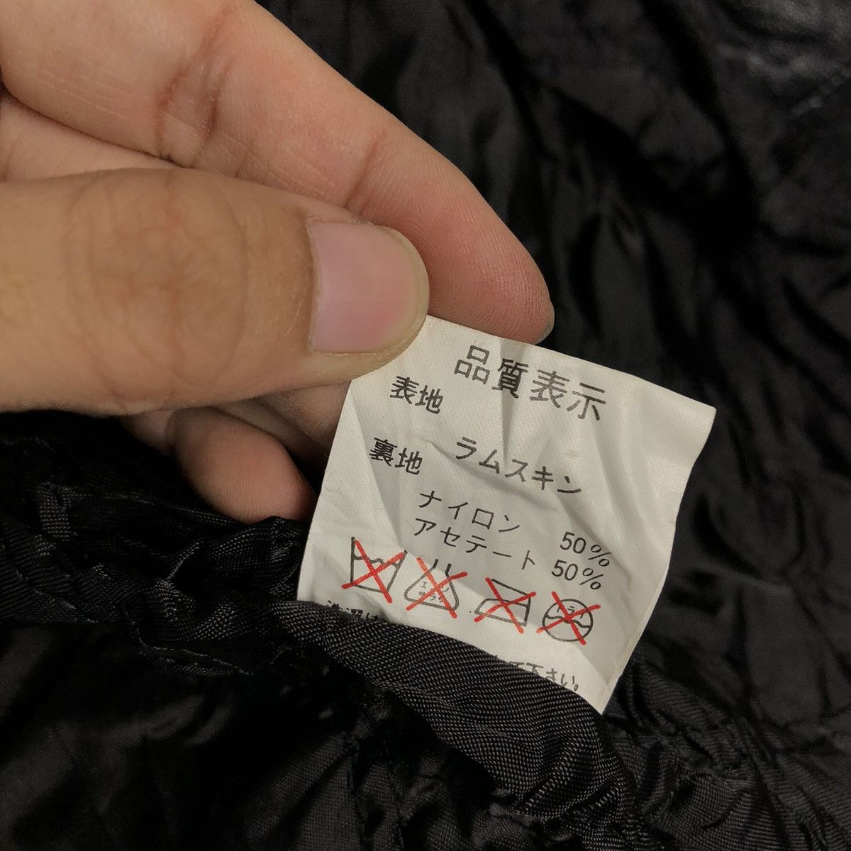 Japanese Brand 📌Vintage Biker Genuine Leather Jacket Vernon Issey Miyake Size US L / EU 52-54 / 3 - 21 Thumbnail