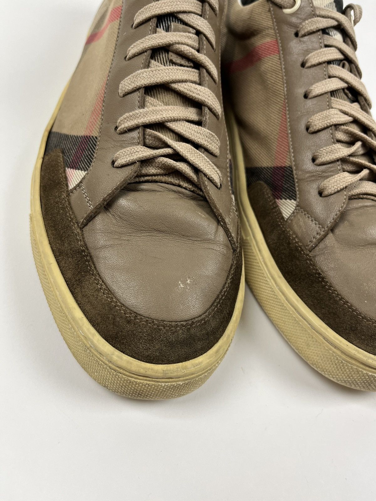 Burberry Burberry Nova Check Casusl Shoes Size US 12 / EU 45 - 3 Thumbnail