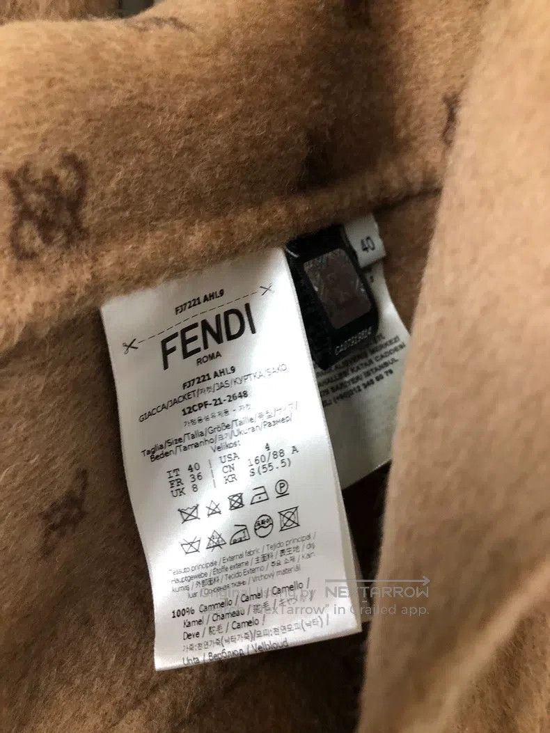 Fendi Fendi Coat Size XS / US 0-2 / IT 36-38 - 3 Thumbnail