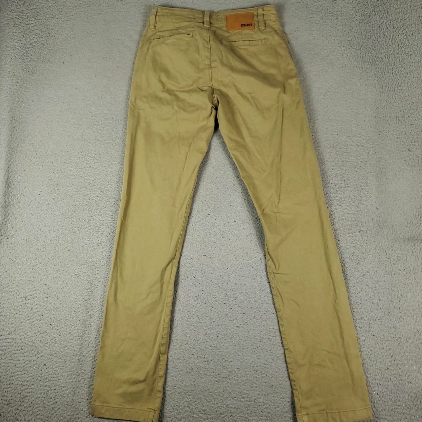 Mavi Mavi Pants Mens Size 28x34 Beige Edward Slim Leg Flat Front Chino Trousers Size US 28 / EU 44 - 3 Thumbnail
