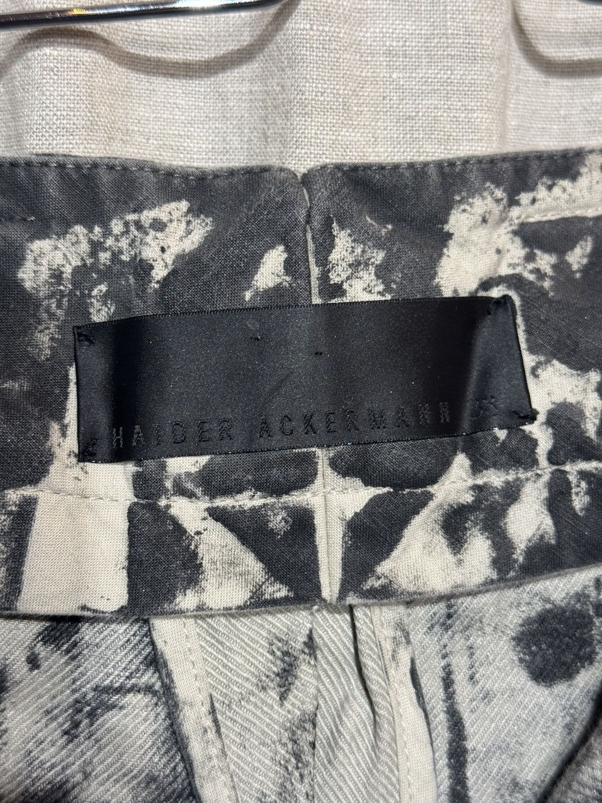 Haider Ackermann haider ackermann linen printed pants 38fr Size 27" / US 4 / IT 40 - 2 Thumbnail