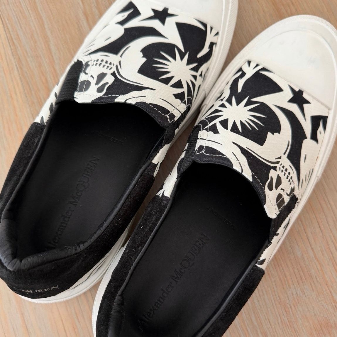 Alexander McQueen Alexander McQueen SlipOn Sneakers Skull Black Men’s 45 US 11 Size US 11 / EU 44 - 5 Thumbnail