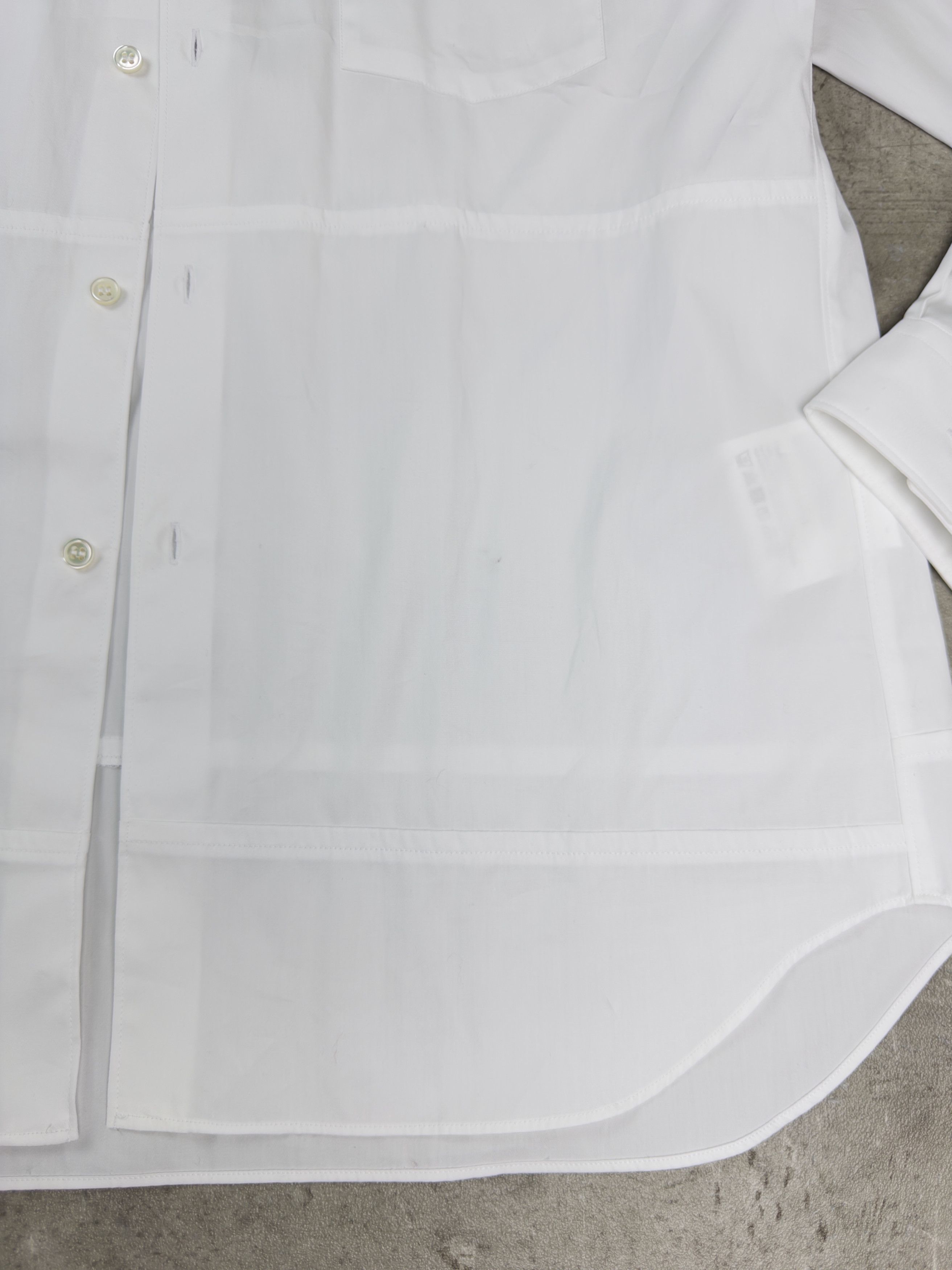 Comme des Garcons SHIRT COMME DES GARCONS SHIRT Panelled Patchwork Seam Button Up Size US M / EU 48-50 / 2 - 10 Thumbnail