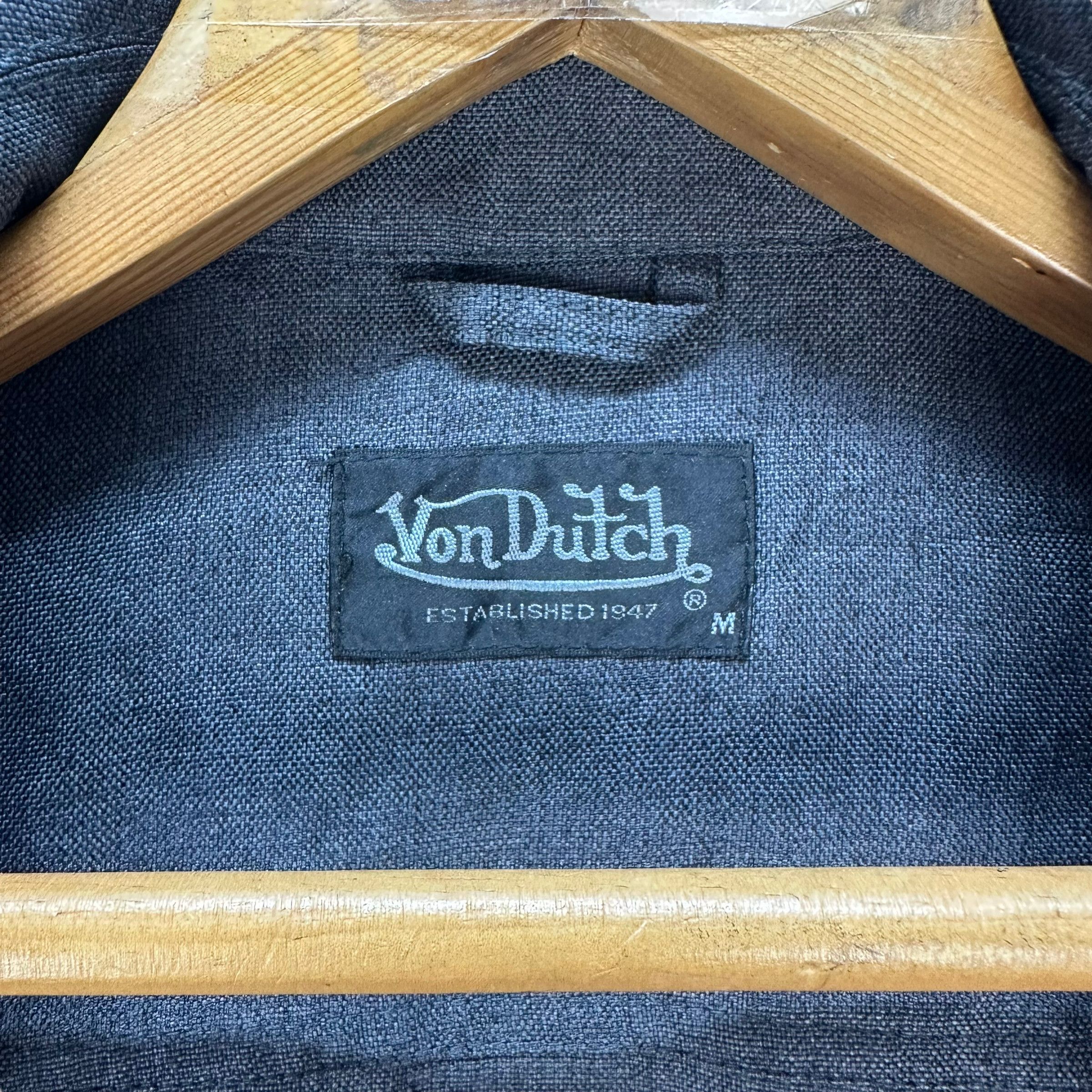 Von Dutch VON DUTCH EMBROIDERED BIG LOGO JACKET #7682-164 Size US M / EU 48-50 / 2 - 8 Thumbnail