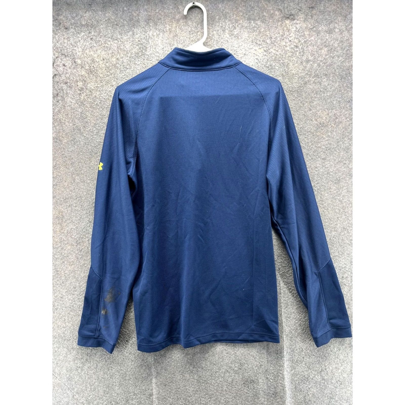 Under Armour Under Armour HeatGear Pullover Mens Medium Blue 1/4 Zip Golf Top Size US M / EU 48-50 / 2 - 7 Thumbnail
