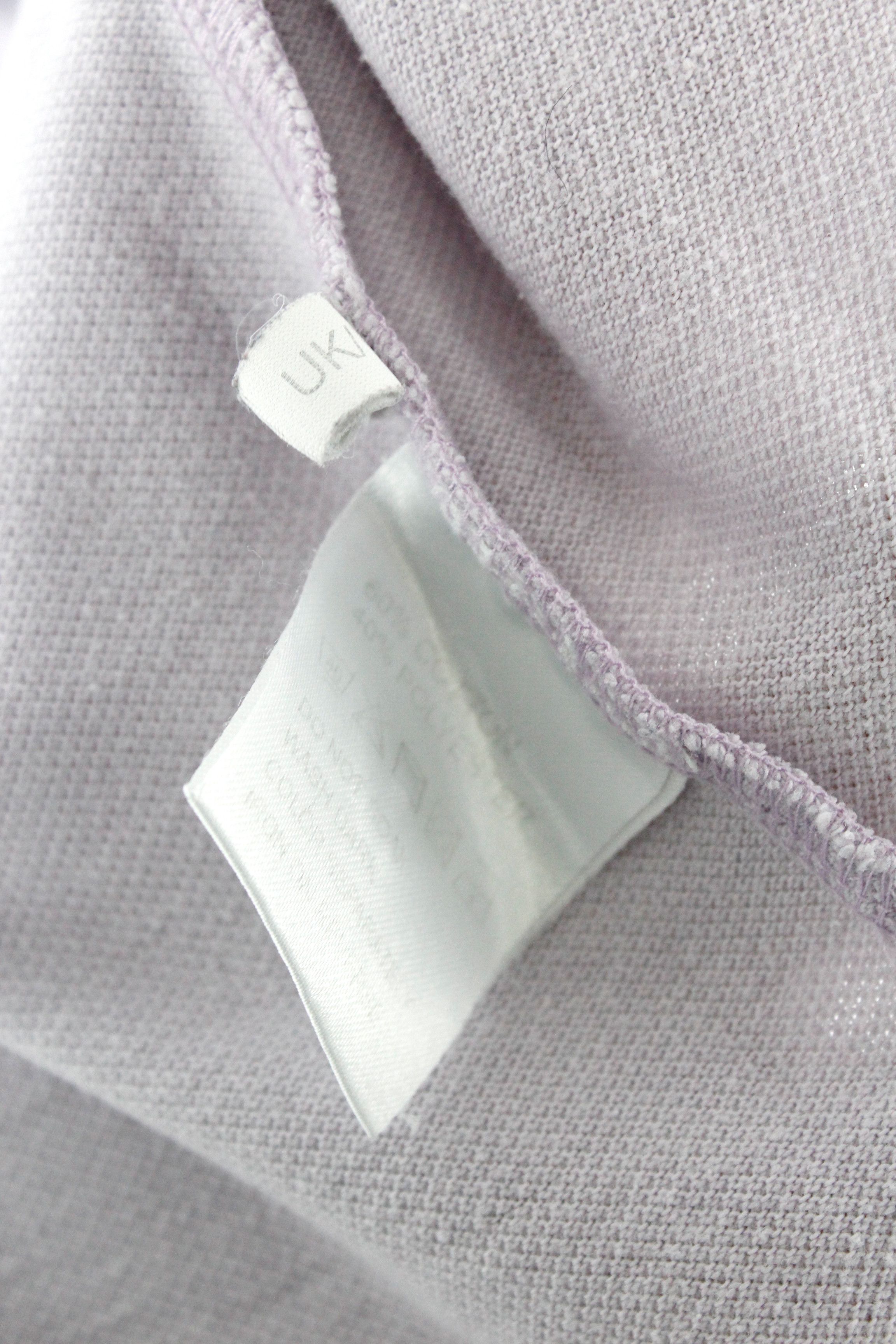 Vintage Vintage Yves Saint Laurent YSL Logo Two Tone Polo Shirt L Size US L / EU 52-54 / 3 - 9 Thumbnail
