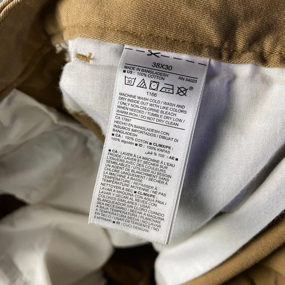 Old Navy Old Navy Pants Men's 38x30 Beige Chino Slim Fit Slash Cotton Size US 38 / EU 54 - 8 Thumbnail