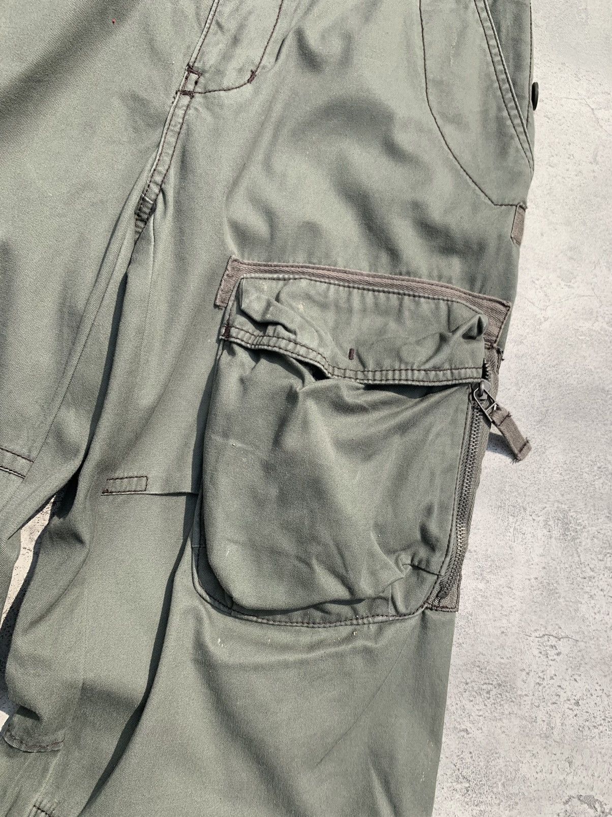 Japanese Brand × PPFM × Tete Homme NII 3d multipocket cargo pants Size US 30 / EU 46 - 3 Thumbnail