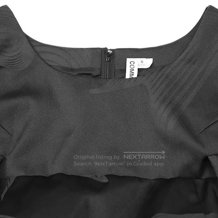 Comme des Garcons Comme des Garcons Black Dress Size S / US 4 / IT 40 - 8 Thumbnail