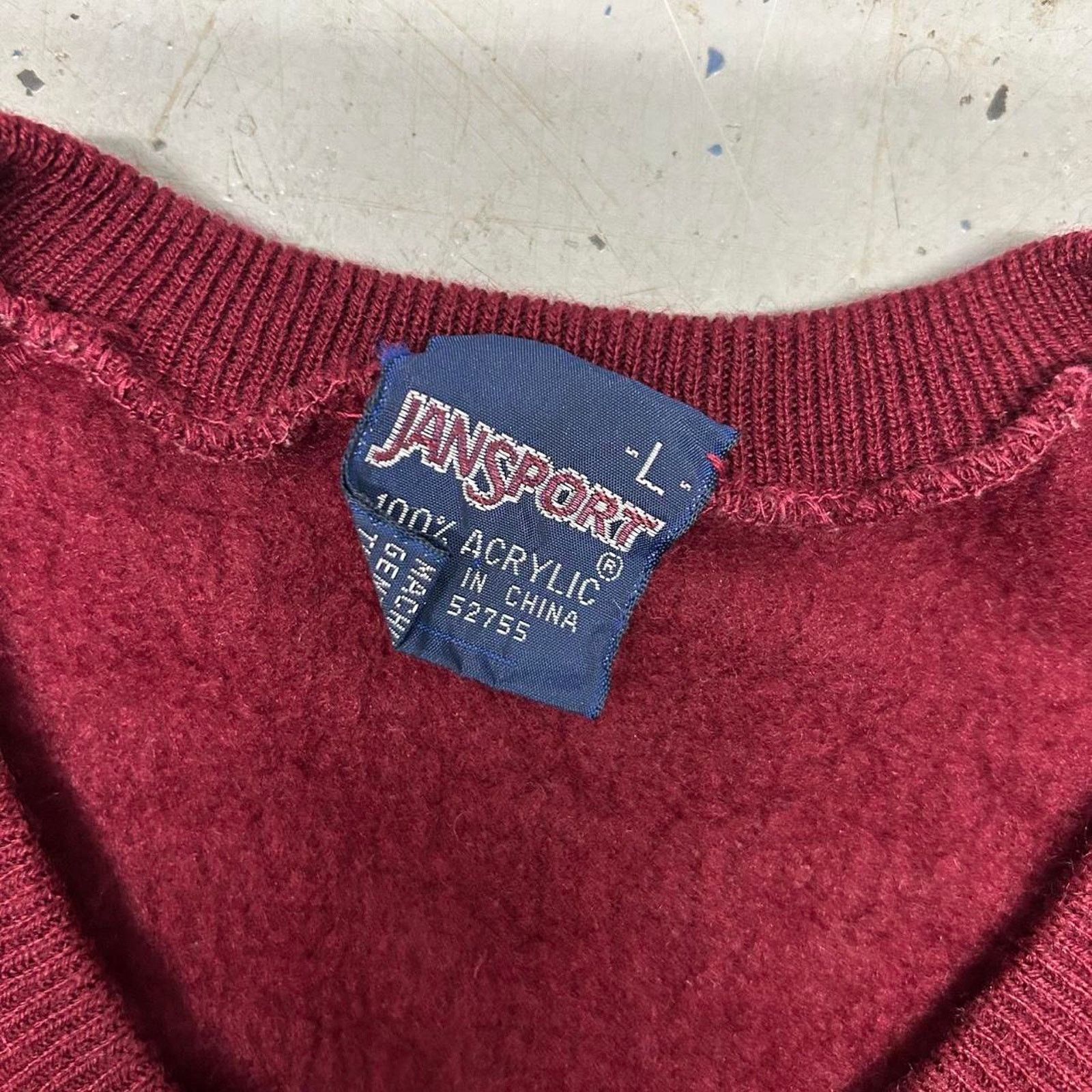 Jansport Red and yellow vintage Panthers 80s sweater Size US L / EU 52-54 / 3 - 3 Thumbnail