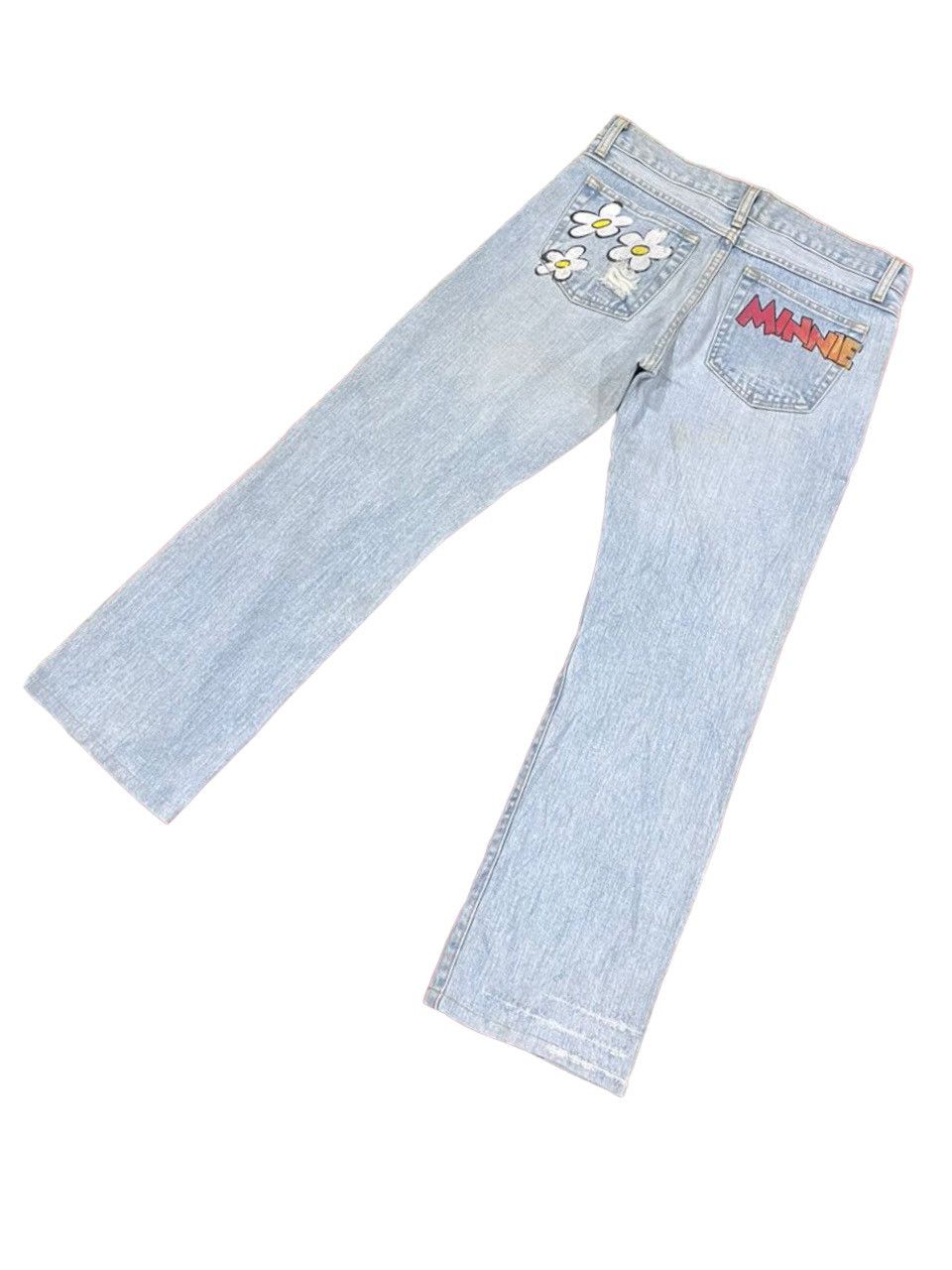 If Six Was Nine × Le Grande Bleu (L.G.B.) Disney x International World Jeans Japan Painter Minnie Jean Size US 32 / EU 48 - 14 Thumbnail