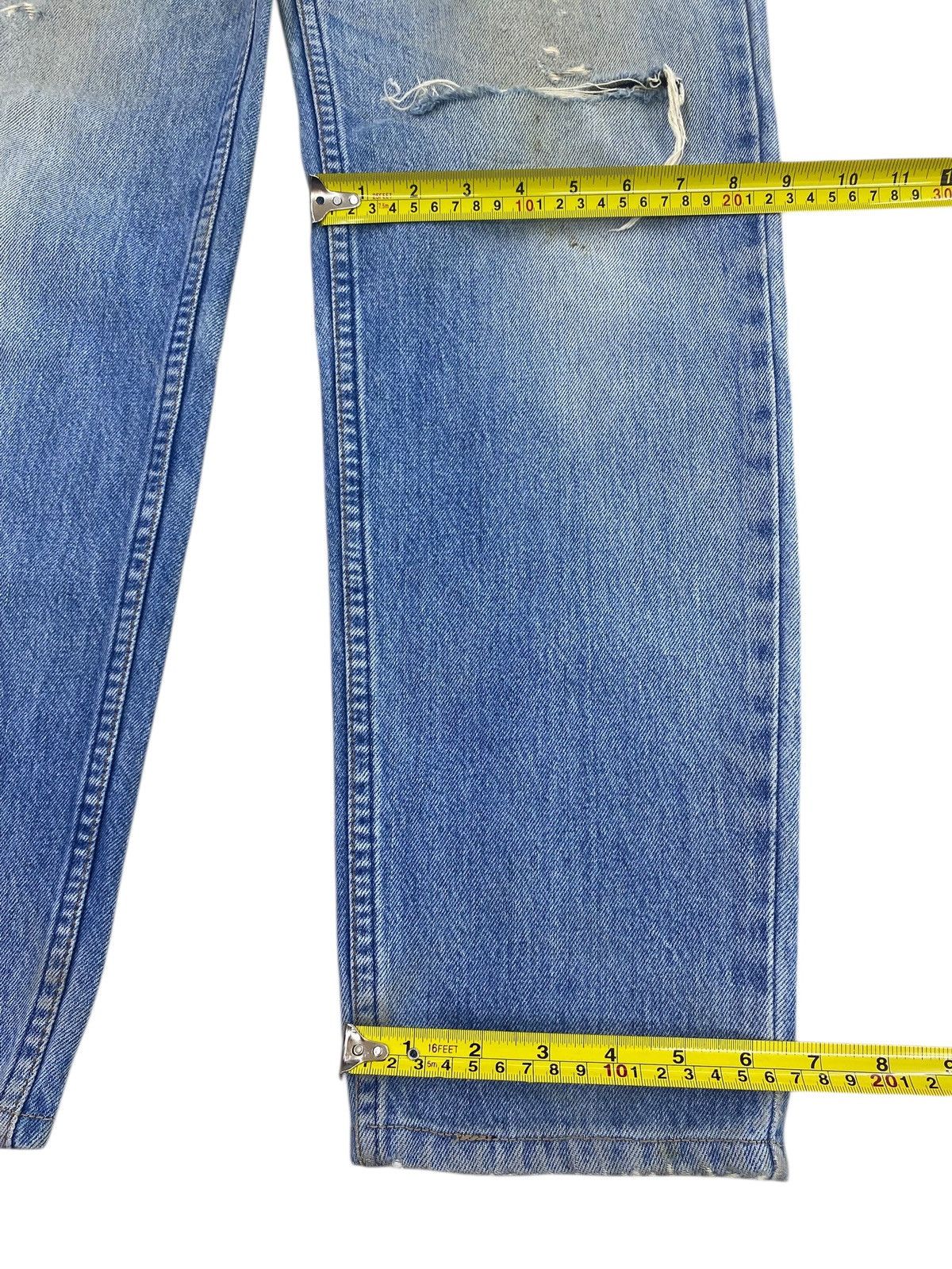Levi's Levi’s Acid Blue Wash Style Ripped Jeans Size US 28 / EU 44 - 8 Thumbnail