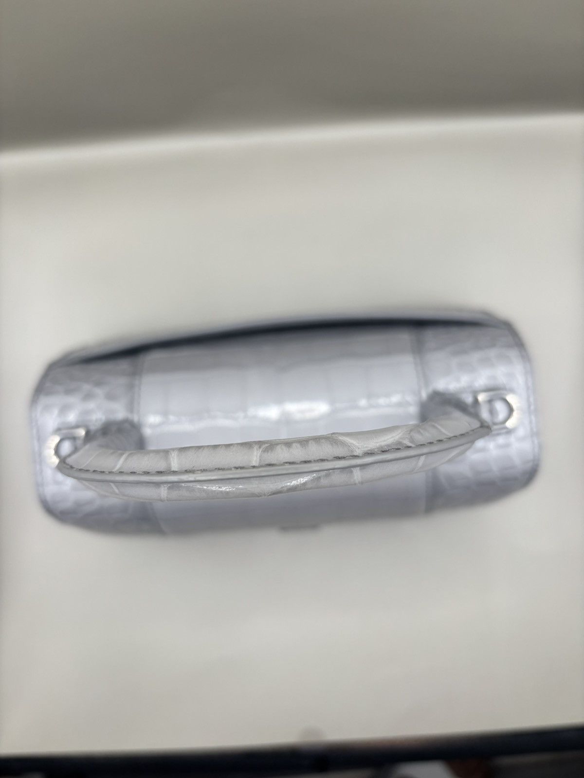 Balenciaga Balenciaga HourGlass Embossed Leather Too Handle Size ONE SIZE - 6 Thumbnail