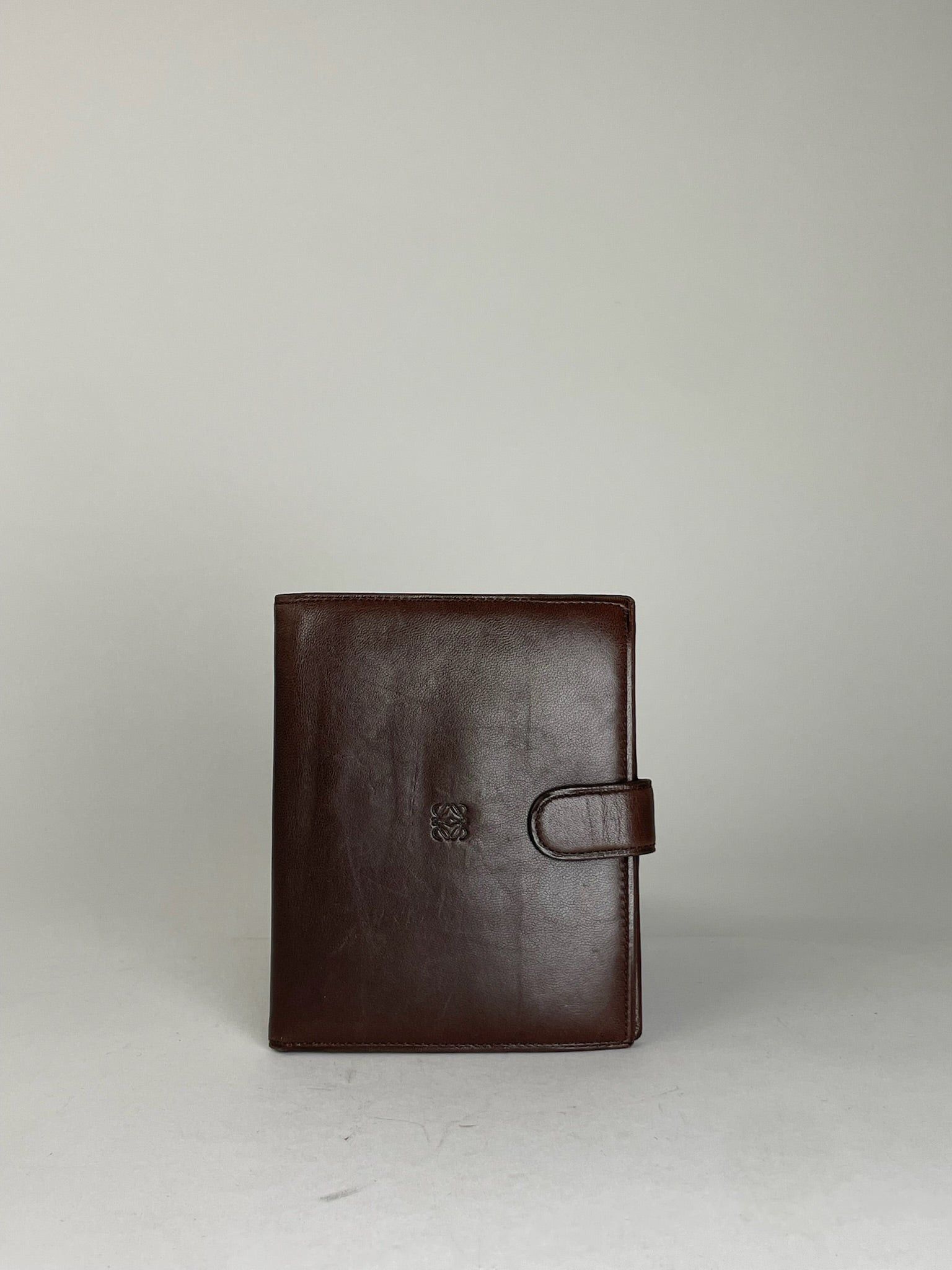 Loewe Vintage Smooth Wallet Brown Size ONE SIZE - 1 Thumbnail