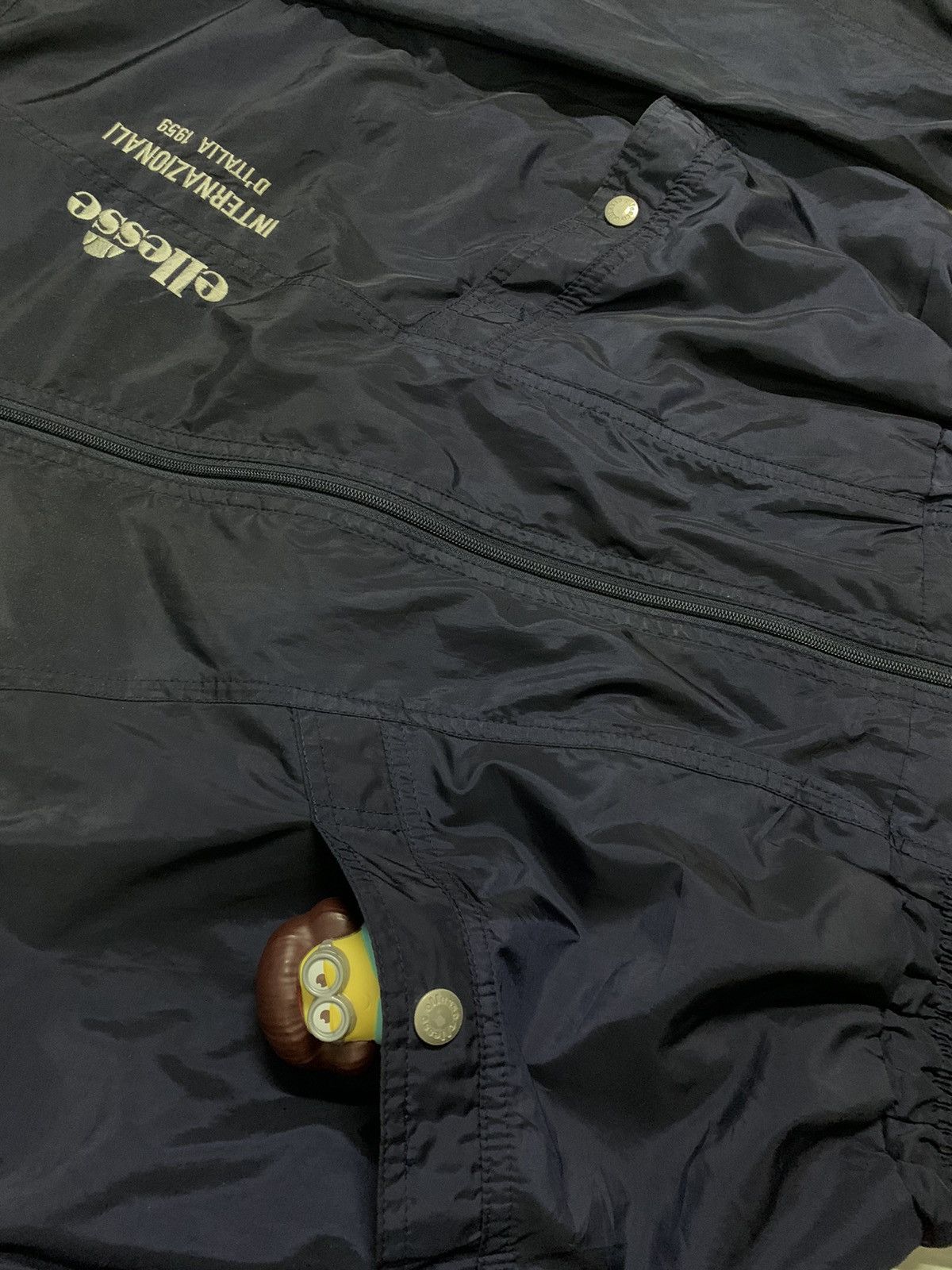 Ellesse Vintage Ellesse D’ Italia Embroidered Bomber Jacket Size US L / EU 52-54 / 3 - 8 Thumbnail