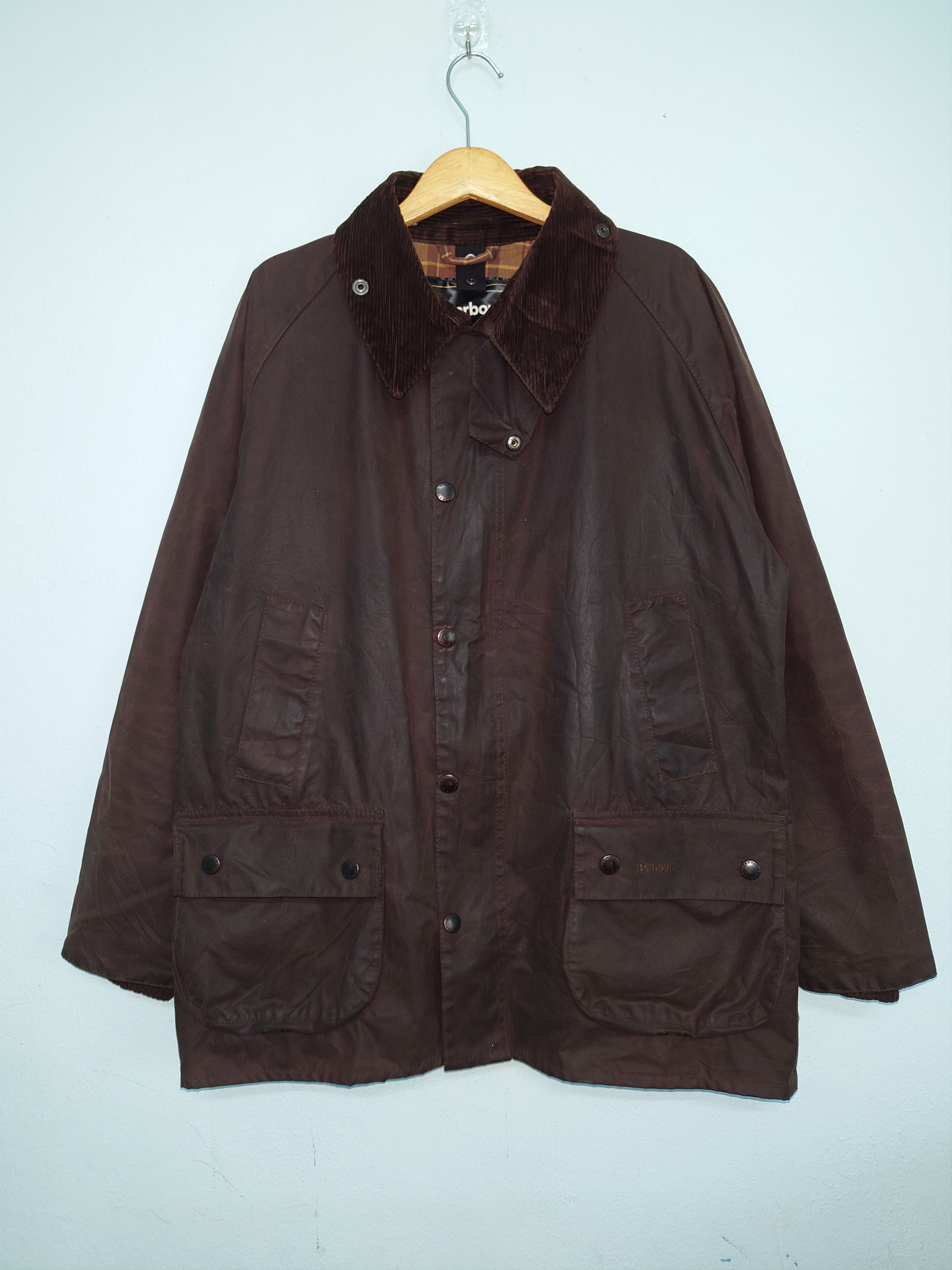 Barbour Authentic Barbour Bedale Waxed Jacket Rustic Brown Size US L / EU 52-54 / 3 - 1 Thumbnail