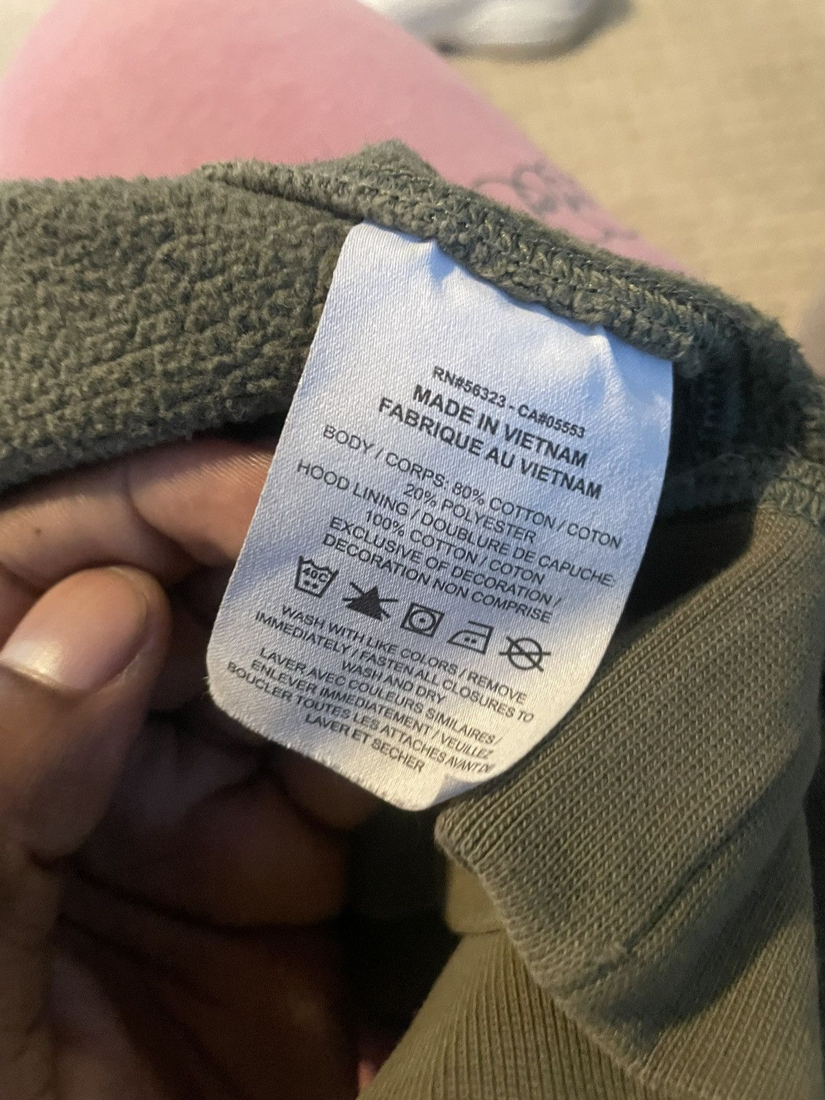 Nike Nike ZipUp Hoodie Olive Green Size US L / EU 52-54 / 3 - 4 Thumbnail
