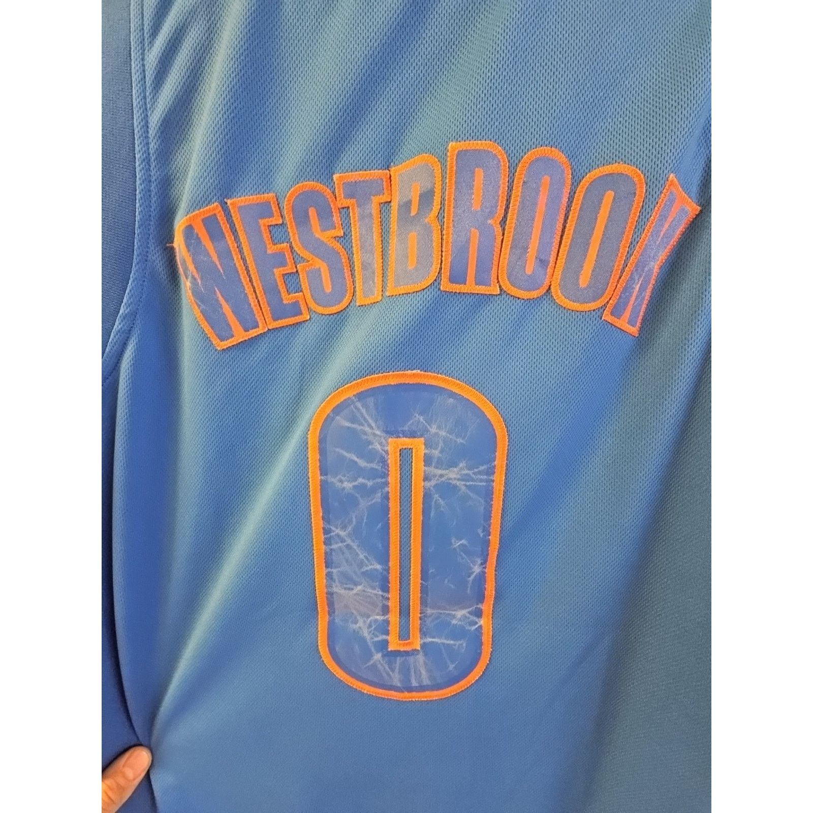 Adidas Russell Westbrook 2012 Christmas Jersey Men M OKC Thunder Size US M / EU 48-50 / 2 - 10 Thumbnail