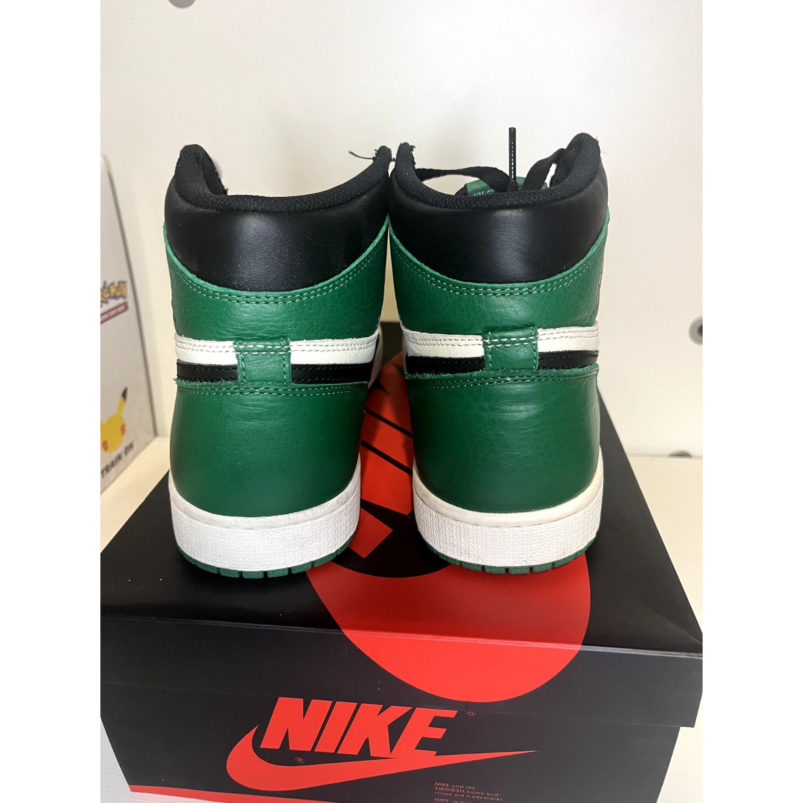 Jordan Brand Jordan One High Pine Green 555088-140 GREAT CONDITION Size US 11 / EU 44 - 4 Thumbnail