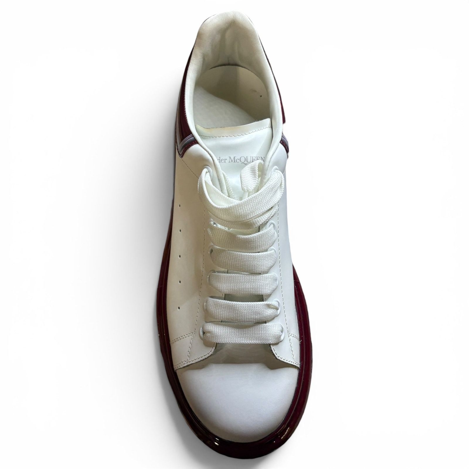 Alexander McQueen Alexander McQueen Oversized Sneaker 'White Garnet Black' 11M Size US 11 / EU 44 - 3 Thumbnail