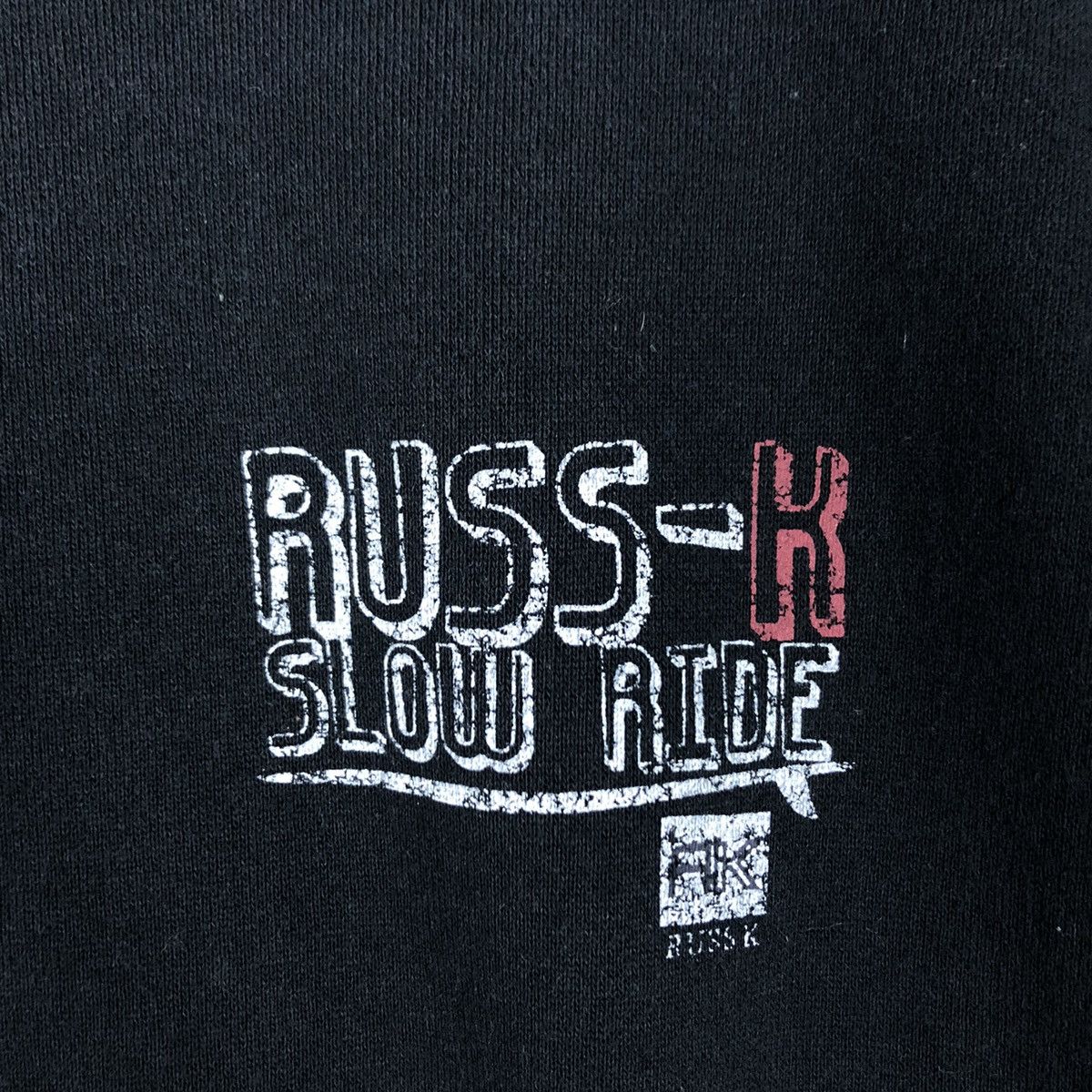 Vintage Vintage Rusk-K slow right sweatshirt medium Size US M / EU 48-50 / 2 - 10 Thumbnail