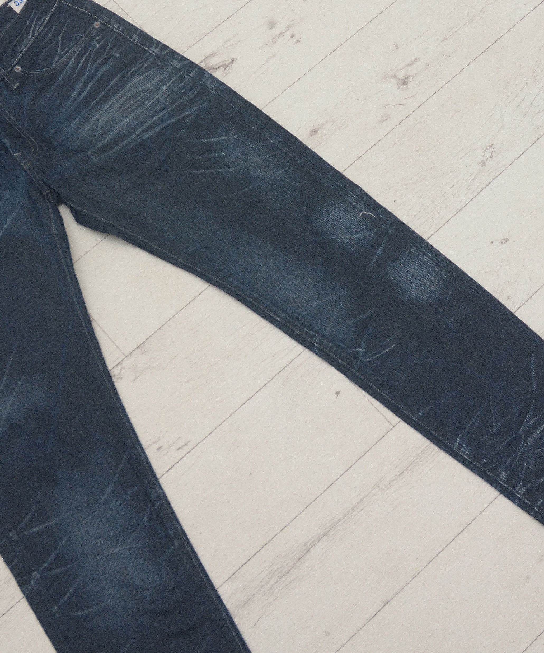 G-Star G star raw Denim Faded Jeans 3301 Low Tapered Rl y2k Size US 33 - 5 Thumbnail
