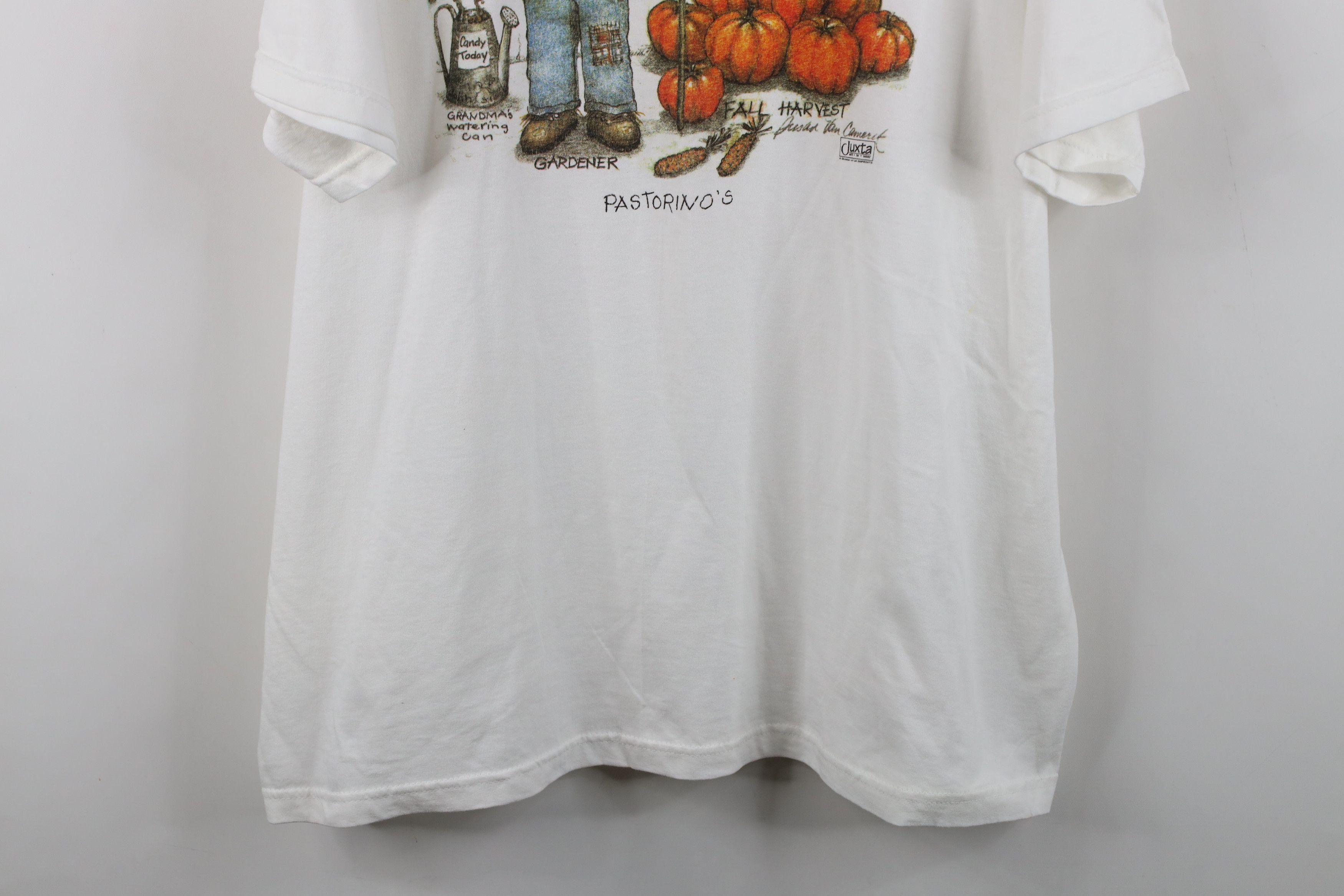 Vintage Vintage 90s Streetwear Bay Fall Harvest Scarecrow T-Shirt Size US XL / EU 56 / 4 - 3 Thumbnail