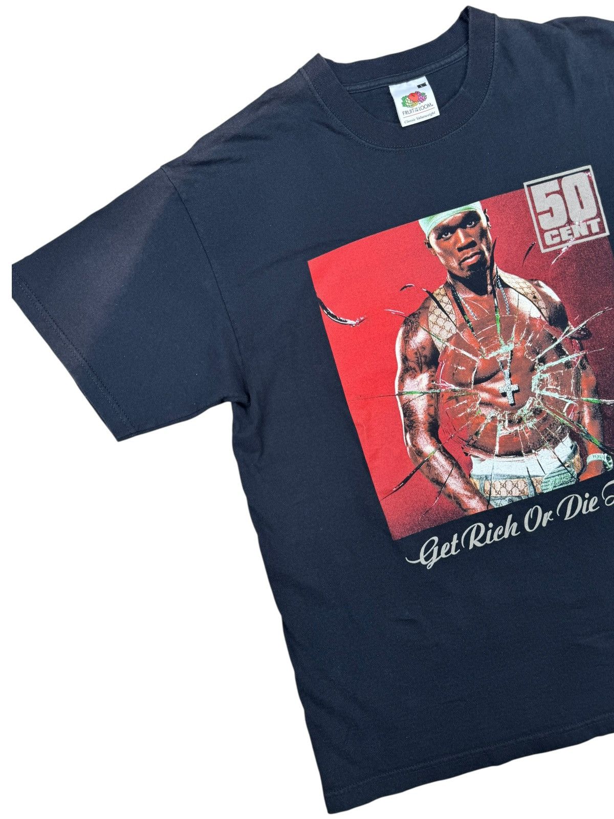 50 Cent Vintage 50 Cent ‘04 Get Rich Or Die Tryin’ T-Shirt Size US L / EU 52-54 / 3 - 2 Thumbnail