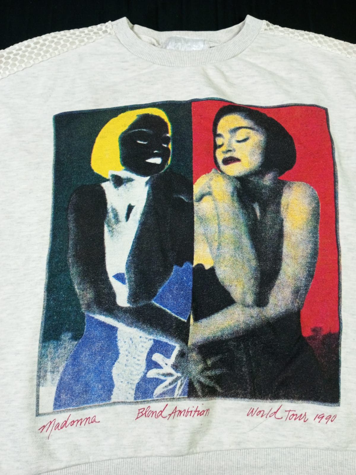 Band Tees × Japanese Brand × Vintage Vintage Madonna Blond Ambition 1990 Tour Promo Shirt Size XL / US 12-14 / IT 48-50 - 4 Thumbnail