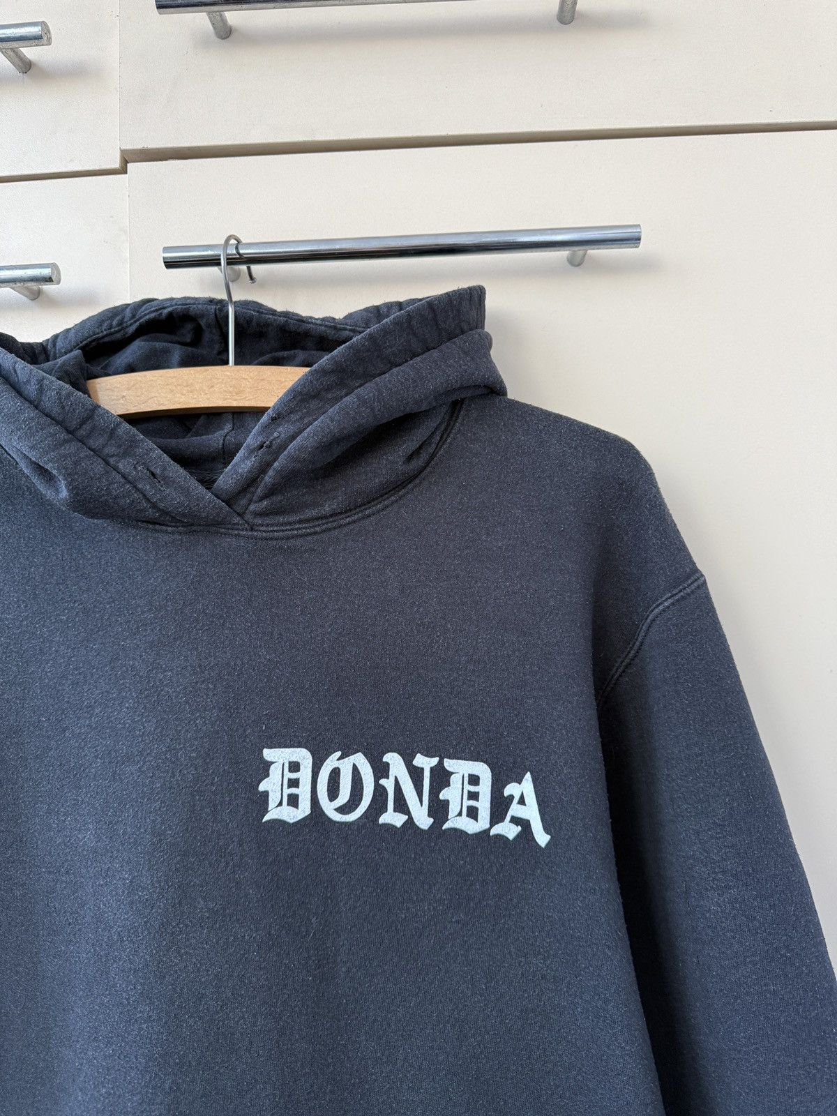Other Vintage Faded Donda Hoodie Kanye West Album Black Size US L / EU 52-54 / 3 - 3 Thumbnail