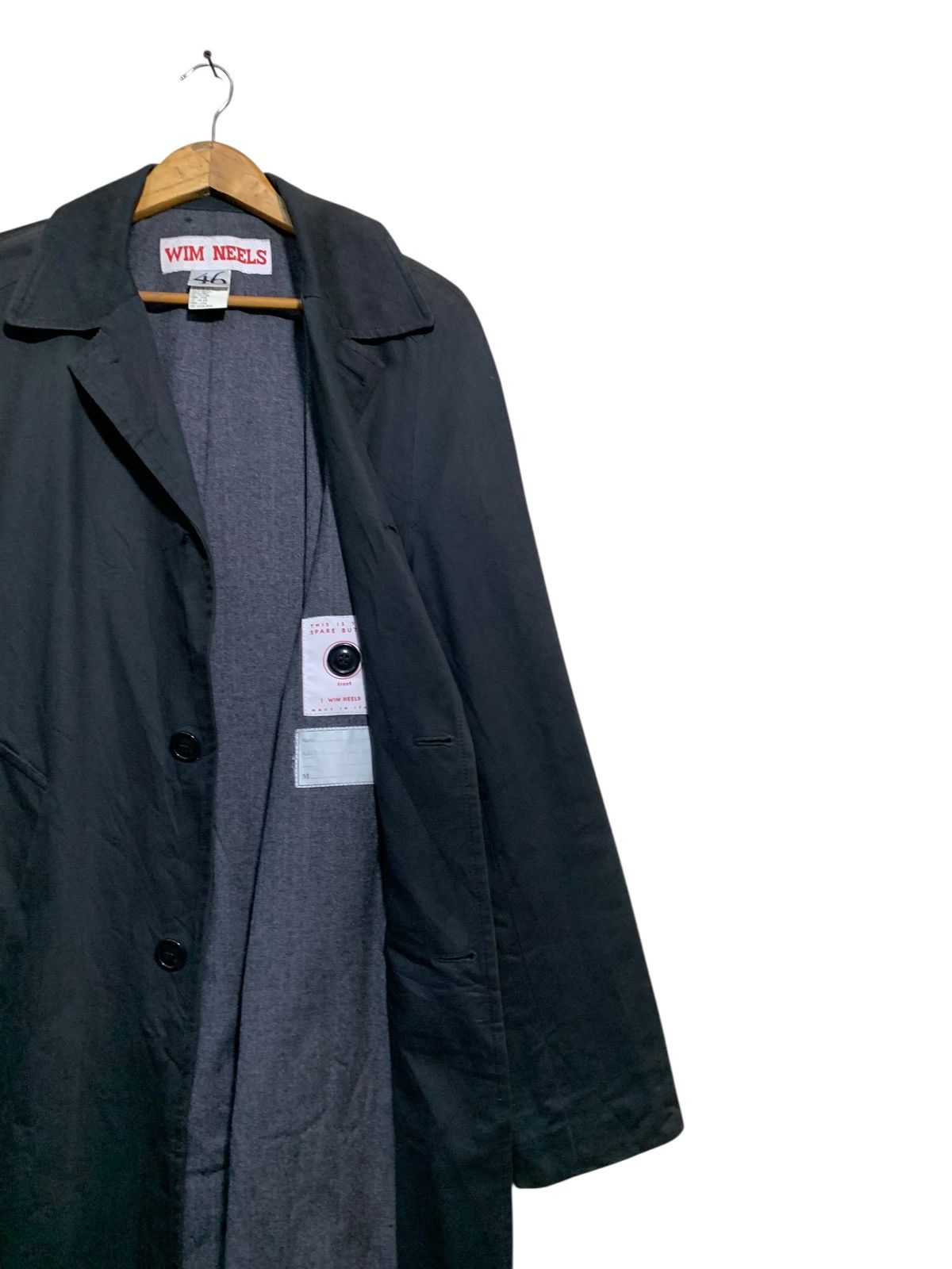 Vetements De Sport By Wim Neels 🔥WIM NEELS DARK GREY COATS JACKETS Size US S / EU 44-46 / 1 - 3 Thumbnail