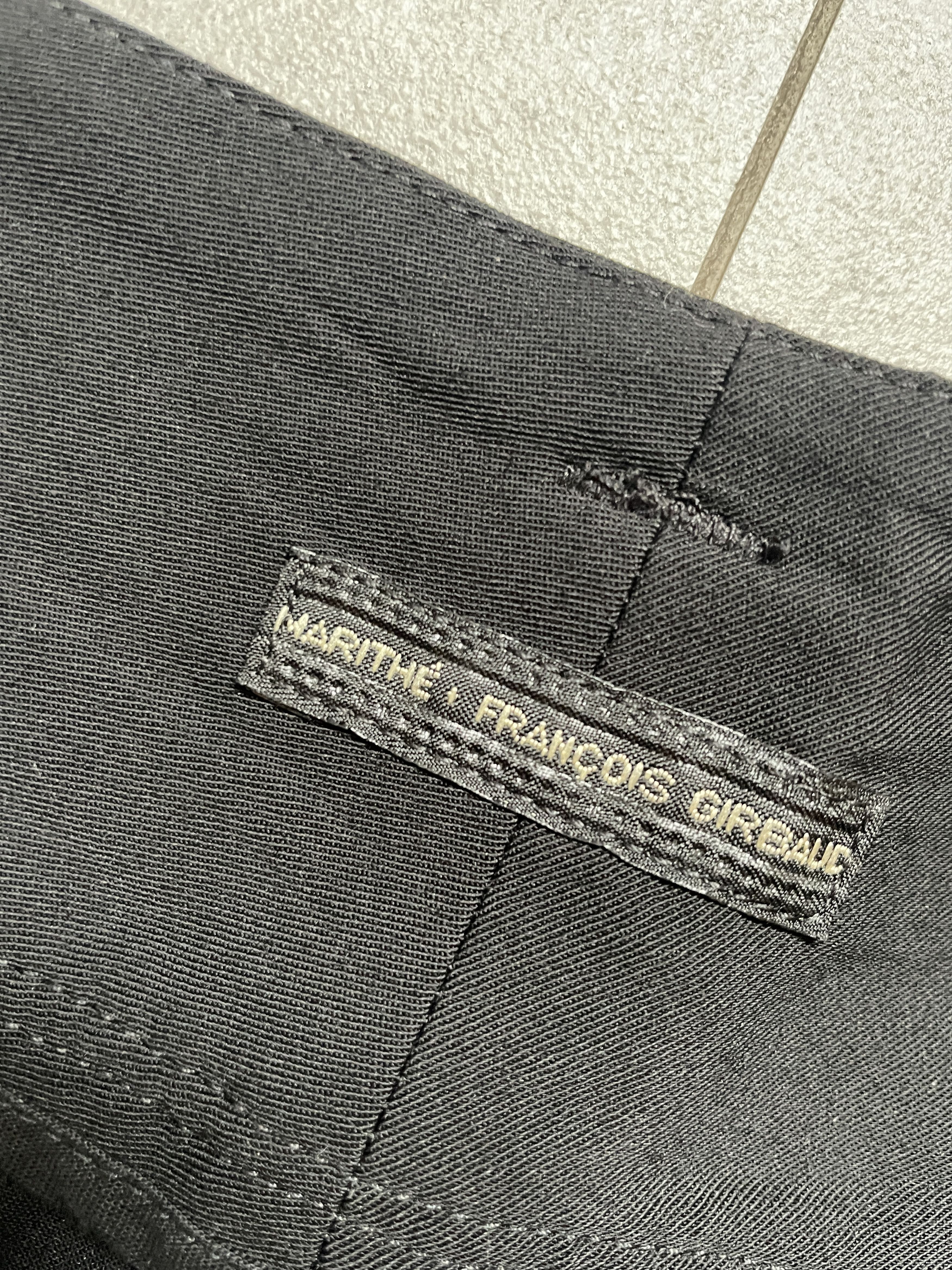 Marithe + Francois Girbaud MARITHE + FRANCOIS GIRBAUD JAPAN STYLE WIDE LEG WOOL PANTS Size 28" / US 6 / IT 42 - 4 Thumbnail
